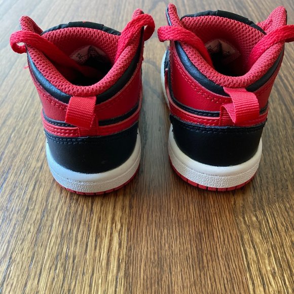 Jordan 1 Mid Toddler Shoes - Size 6c - Picture 4 of 7